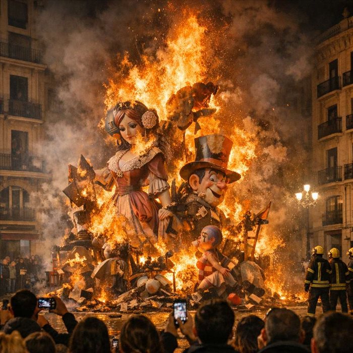 Pourquoi brûle-t-on des sculptures pendant les Fallas ? | Guide
