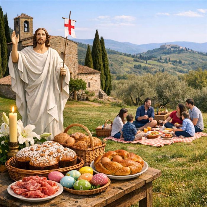 Traditions de Pâques en Italie : rites, repas et Pasquetta