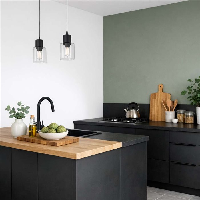 Quel mur peindre avec une cuisine noire moderne ? Conseils