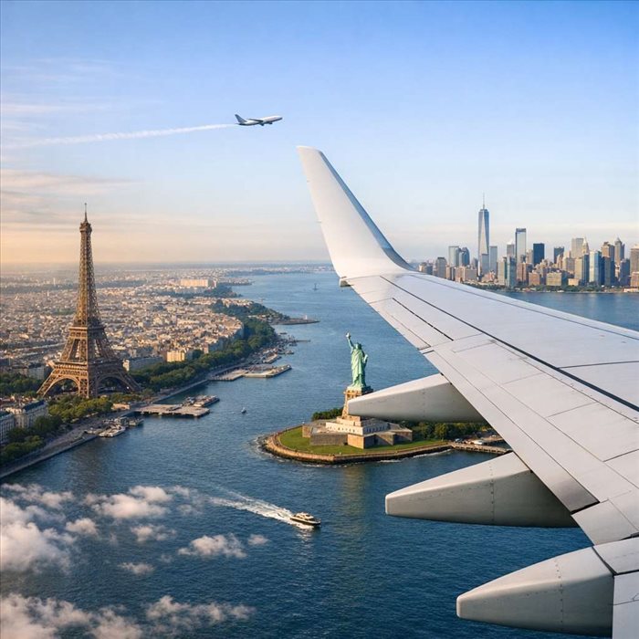 Temps de vol Paris-New York : durée moyenne et conseils
