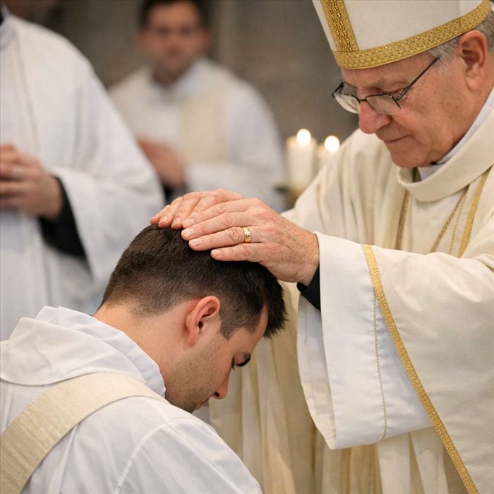Imposition des mains dans l’ordination sacerdotale : sens
