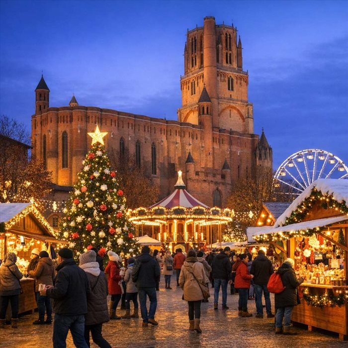 Marché de Noël d’Albi : guide complet des festivités