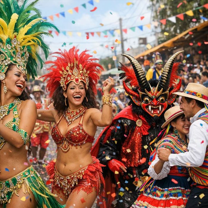 Carnaval en Amérique latine : histoire et traditions incontournables