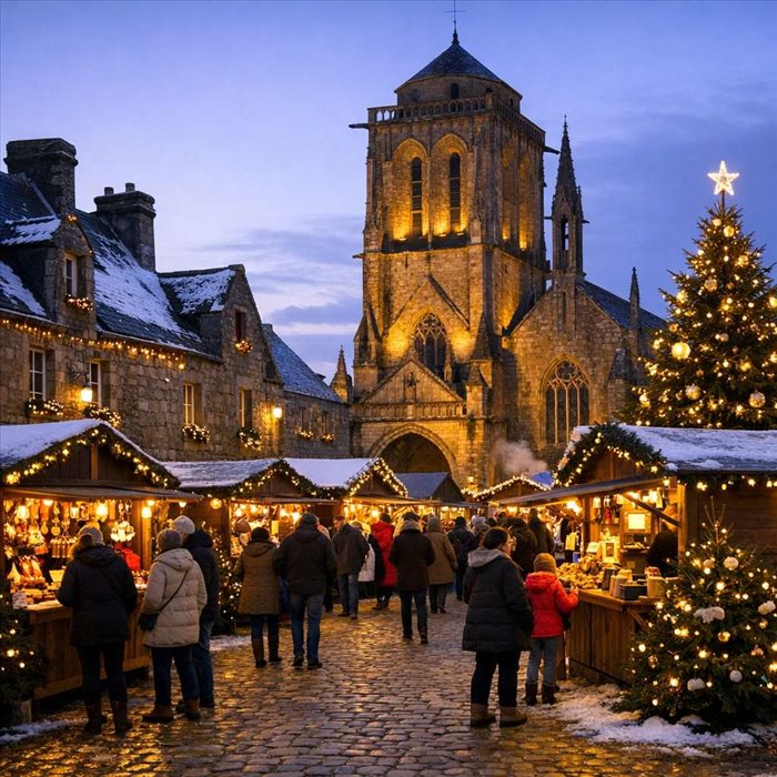 Marché de Noël de Locronan : guide pratique pour bien visiter