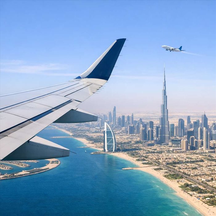 Temps de vol Paris-Dubaï : combien de heures faut-il ?