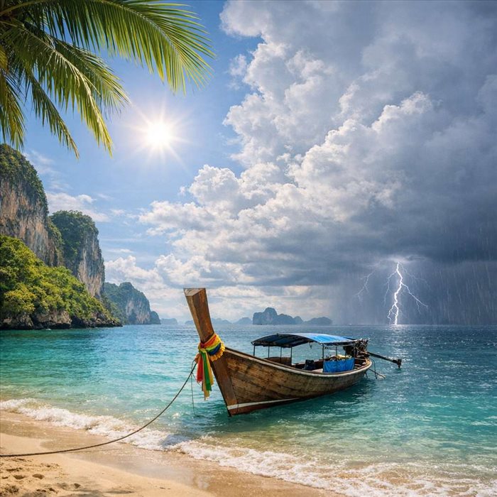 Météo Thaïlande en mai : chaleur, pluies et conseils