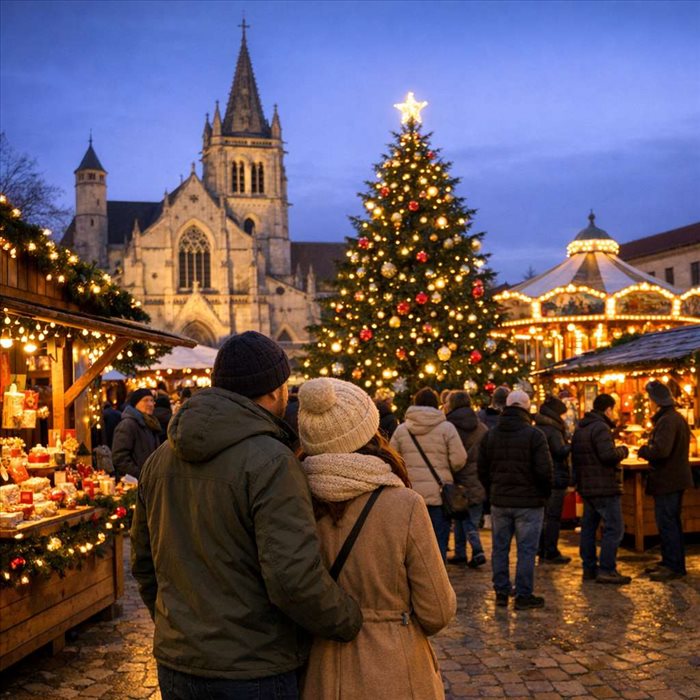 Marché de Noël de Bourg-en-Bresse : guide pour bien visiter
