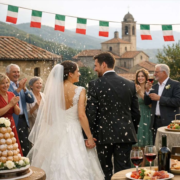 Mariage italien : coutumes, traditions et rituels incontournables