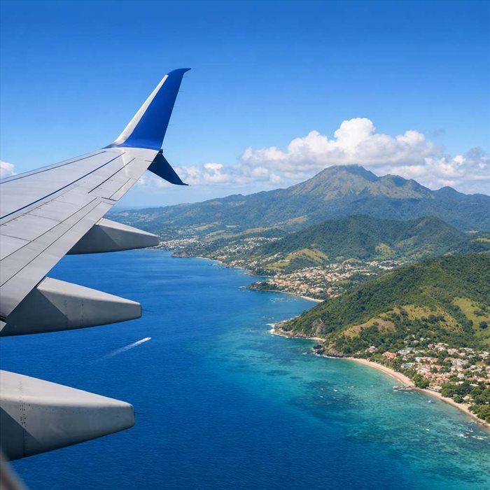 Temps de vol Paris-Martinique : durée, escales et conseils