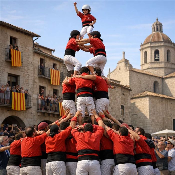 Castellers en Catalogne : pourquoi construisent-ils des tours humaines ?