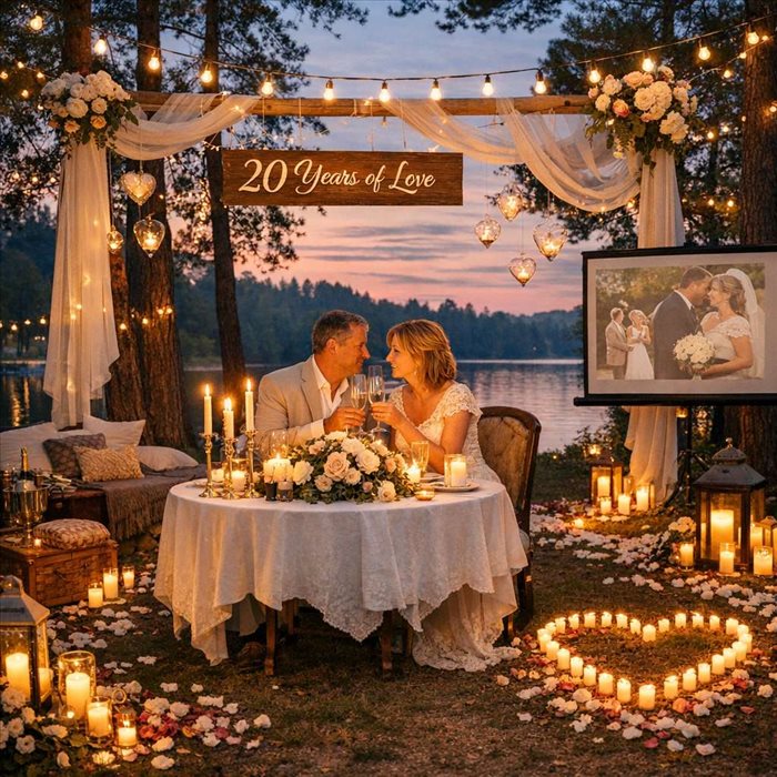 20 ans de mariage : comment célébrer vos noces ?