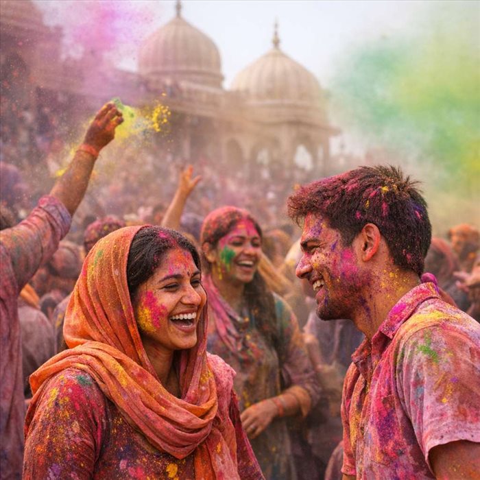 Comment se déroule la fête de Holi en Inde ? Guide complet