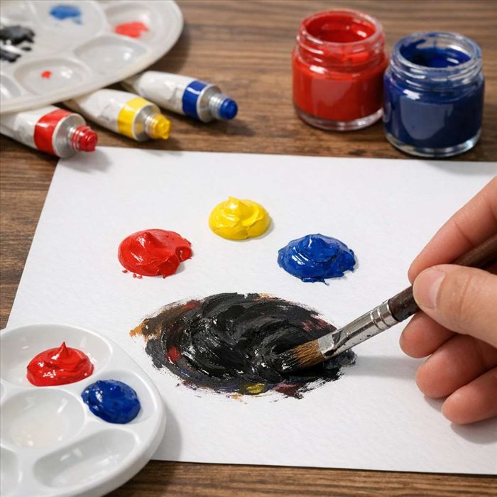 Peut-on créer du noir avec les couleurs primaires ? | Guide