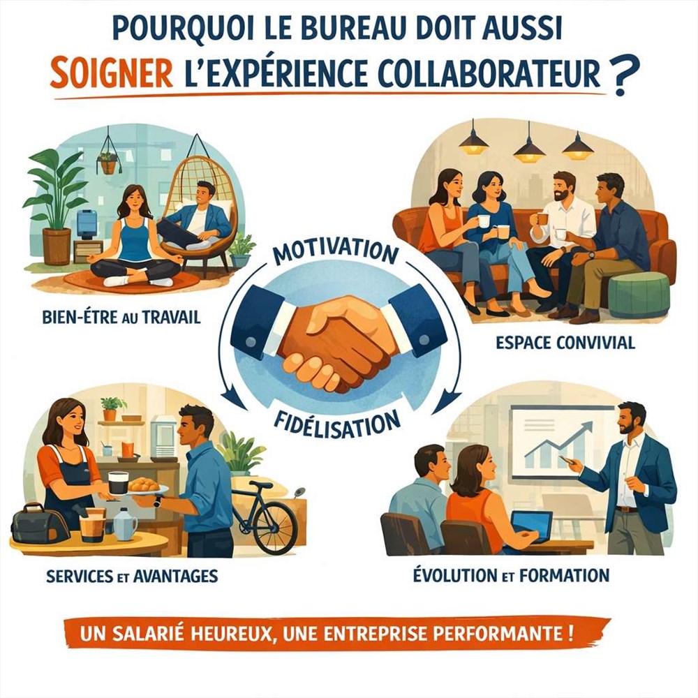 Hospitality management : pourquoi le bureau doit aussi soigner l’expérience collaborateur