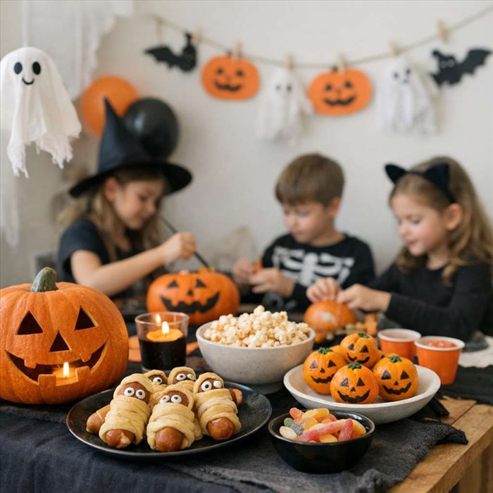 Fête Halloween enfant petit budget : idées simples et malines