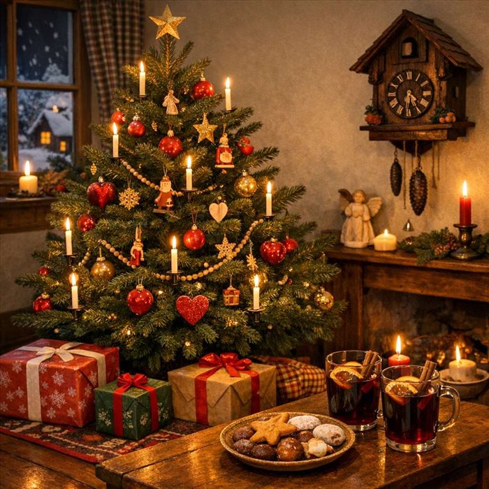 Tradition allemande du sapin de Noël : origine et usages