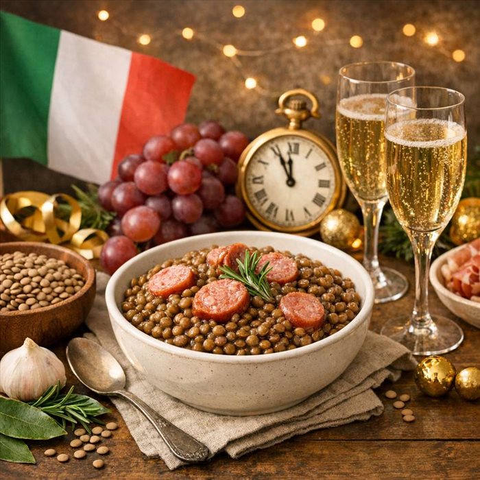 Pourquoi les Italiens mangent-ils des lentilles au Nouvel An ?