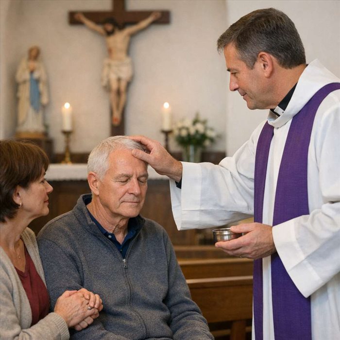 Sacrement des malades à l’église : déroulement et sens